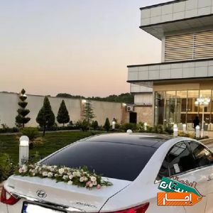 اجاره / کرایه ماشین عروس سوناتا YF همراه با راننده با مناسب ترین شرایط