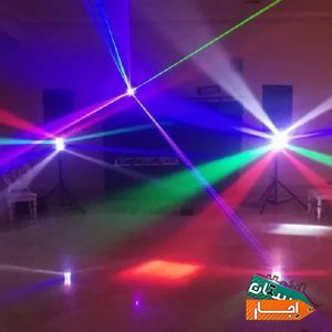 اجاره اسپیکرشارژی باند بلک لایت رقص نور اسموک دیجی