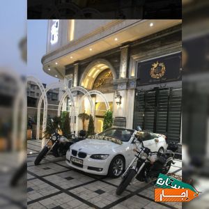 اجاره ماشین عروس گل ارایی و دسته گل عروس هدیه
