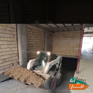 اجاره مینی بیل و بابکت همراه پیکور حمل نخاله