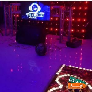 اجاره باند. رقص نور. میزسوارز. ارسال و نصب شرق تهران شرایط مناسب