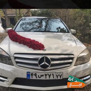 اجاره کرایه ماشین عروس از مالک با گل یا بدون گل
