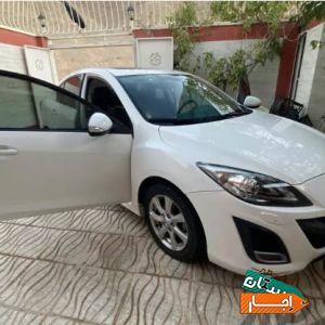 رنت خودرو مزدا نیو سفید 1396 با بهترین شرایط