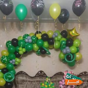 کرایه بکگراند، میز، بادکنک آرایی، گل آرایی و آموزش با شرایط آسان