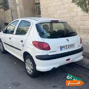 اجاره خودرو سواری 206 با بهترین قیمت