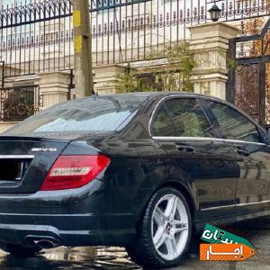 اجاره خودرو بنز مشکی/رنت C200 اجاره ای/نازل ترین قیمت