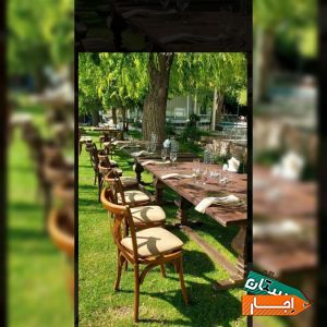 اجاره باغ فضای باز جهت عروسی و عقد و تولد