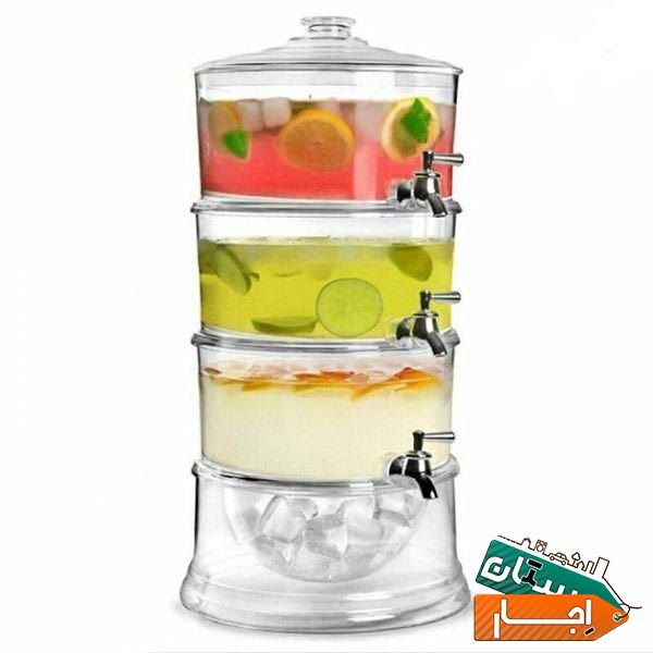اجاره بهترین کلمن شیشه ای برای میهمانی
