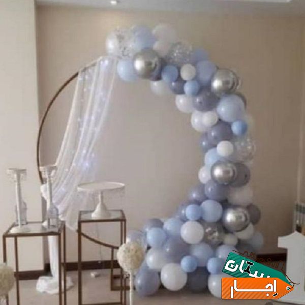 اجاره میز استوانه و بک‌گراند دایره