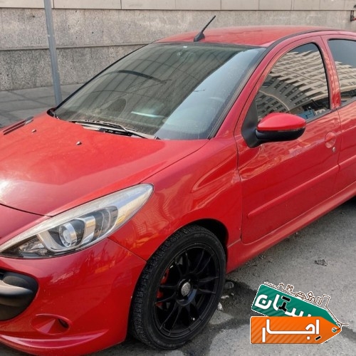 اجاره خودرو 207 دنده قرمز با نازلترین قیمت