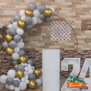 اجاره میز ،بکگراند تم تولد بادکنک آرایی و گل آرایی