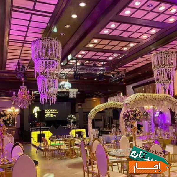 اجاره شیکترین سالن باغ ویلا
