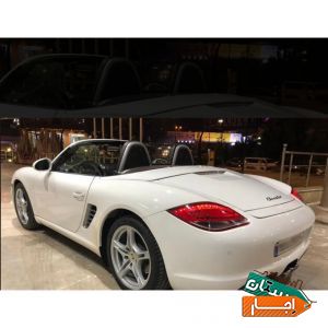 اجاره پورشه باکستر سفید/اجاره ماشین/کرایه ماشین