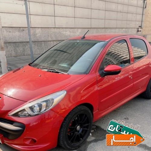 اجاره خودرو 207 دنده قرمز ،قیمت توافقی