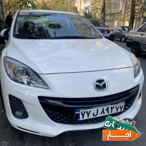 اجاره خودرو مزدا 3 نیو قیمت توافقی