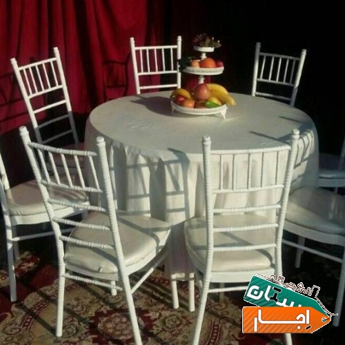 اجاره مبل و میز و صندلی برای مراسم