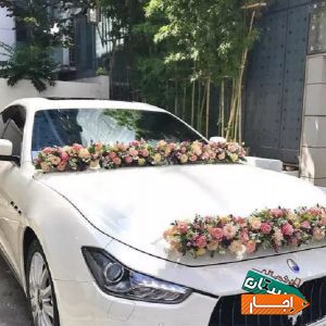 اجاره ماشین عروس،دسته گل عروس،تاج گل،باکس گل،سبدگل با مناسب ترین شرایط