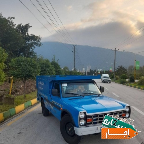 خدمات نیسان وانت بار باربری اتوبار حمل بار کارگر ساید
