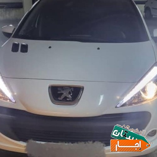 اجاره خودرو 207 دنده ای سفید با قیمت توافقی