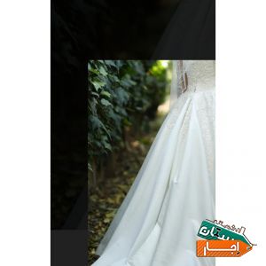 اجاره لباس عروس شیک سنگ دوزی سایز 36 تا 46جگ