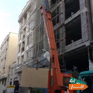 جرثقیل سبدار دکل دار 5 کار