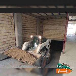 اجاره مینی بیل و بابکت همراه پیکور حمل نخاله