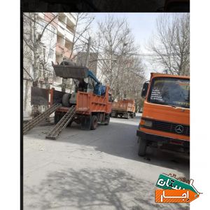 خاکبرداری و گودبرداری بابکت خاور نیسان دهچرخ