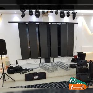 اجاره باند رقص نور سیستم صوت نورپردازی