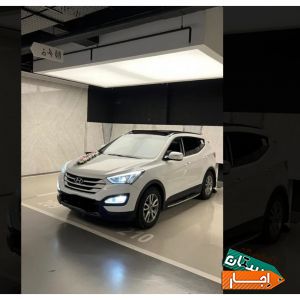 اجاره ماشین عروس سانتافه نیو همراه با راننده