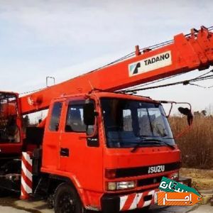 جرثقیل کفی دکل دار سبد دار با قیمت مناسب