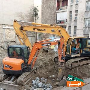 اجاره بیل مکانیکی مینی بیل بابکت با پیکور