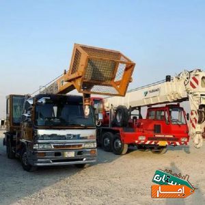 اجاره و کرایه انواع جرثقیل سبک‌وسنگین (کل تهران)