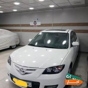اجاره مزدا 3 قدیم در حد صفر بهترین امکانات