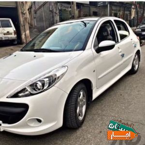 اجاره اتومبیل 207 98 سفید بهترین قیمت