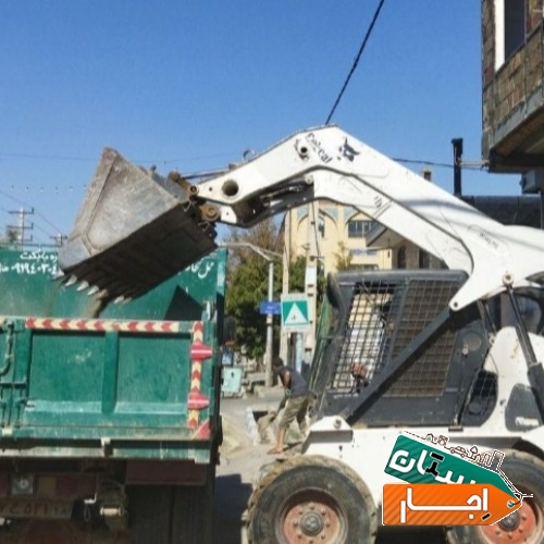 اجاره بابکت مینی بیل حمل نخاله با خاور و نیسان