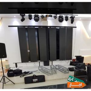 اجاره باند رقص نور سیستم صوت نورپردازی