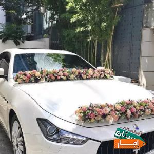 اجاره ماشین عروس،دسته گل عروس،تاج گل،باکس گل،سبدگل با بهترین قیمت