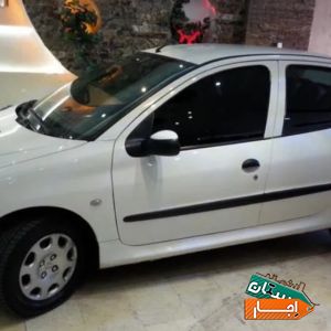 اجاره بدون راننده پژو206 صندوق دار v8