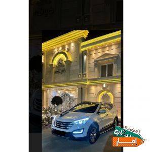 اجاره ماشین عروس سانتافه نیو همراه با راننده