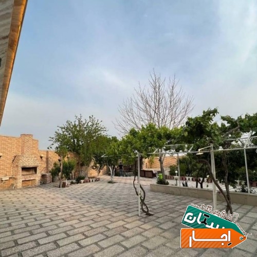 اجاره روزانه 1300 متر ویلا باغ