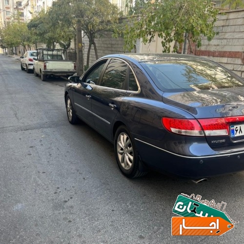 اجاره خودرو هیوندا ازرا 2009 با قیمت توافقی