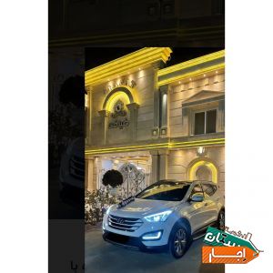 اجاره ماشین عروس سانتافه نیو همراه با راننده