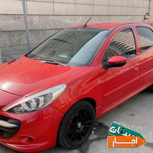 اجاره خودرو 207 دنده قرمز با نازلترین قیمت