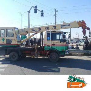 اجاره جرثقیل 7تن دکل بلند