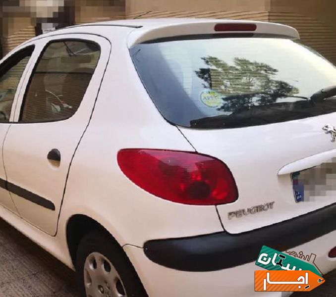 اجاره 206 بدون راننده 206
