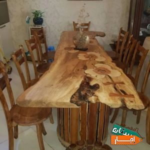 کرایه میزصندلی ظروف چوبی