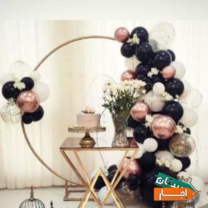 اجاره سفره عقد گل ارایی بادکنک آرایی بوکت بک گراند تم تولد با بهترین قیمت