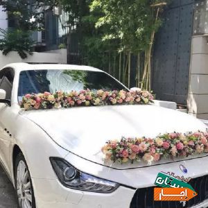 اجاره ماشین عروس،دسته گل عروس،تاج گل،باکس گل،سبدگل با بهترین قیمت