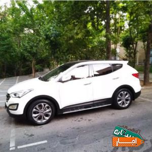 اجاره خودرو سانتافه ساعتی و روزانه ماشین باراننده