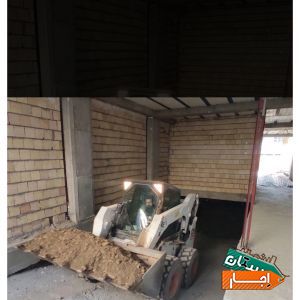 اجاره مینی بیل و بابکت همراه پیکور حمل نخاله